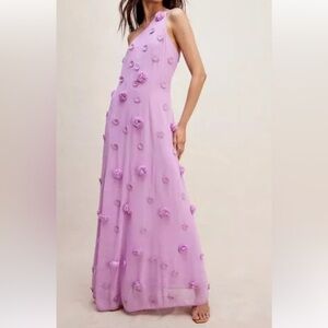 Free people one shoulder floral dress